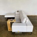 Sofa L Seater Kayu Jati