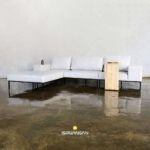 Sofa L Seater Kayu Jati