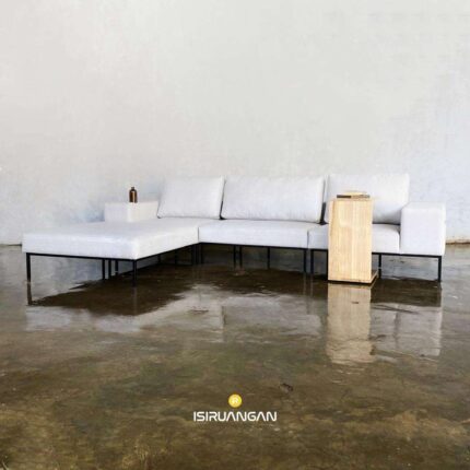 Sofa L Seater Kayu Jati