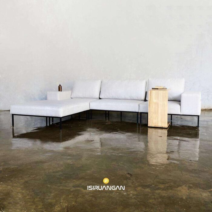 Sofa L Seater Kayu Jati