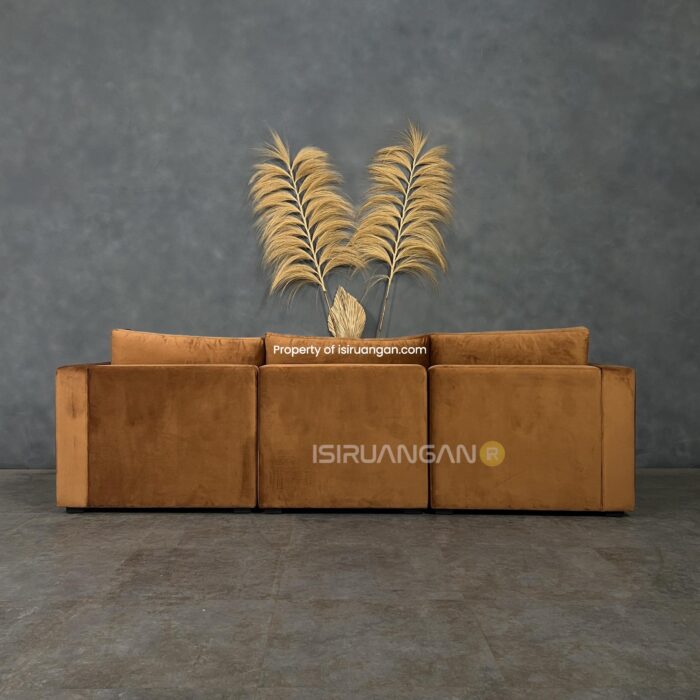 sofa minimalis samona l seater