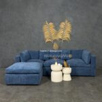 sofa minimalis samona l seater