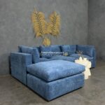 sofa minimalis samona l seater