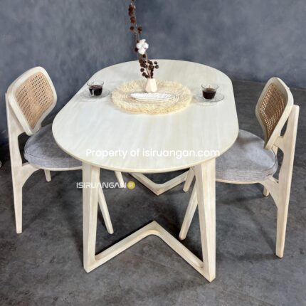 meja makan minimalis orazio oval