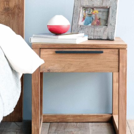 Teak Bedside Table